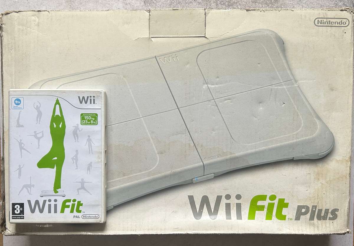 Wii Fit Plus Balance Board and Game (Wii)