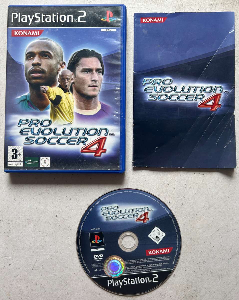 Pro Evolution Soccer 4 (PS2) - Complete