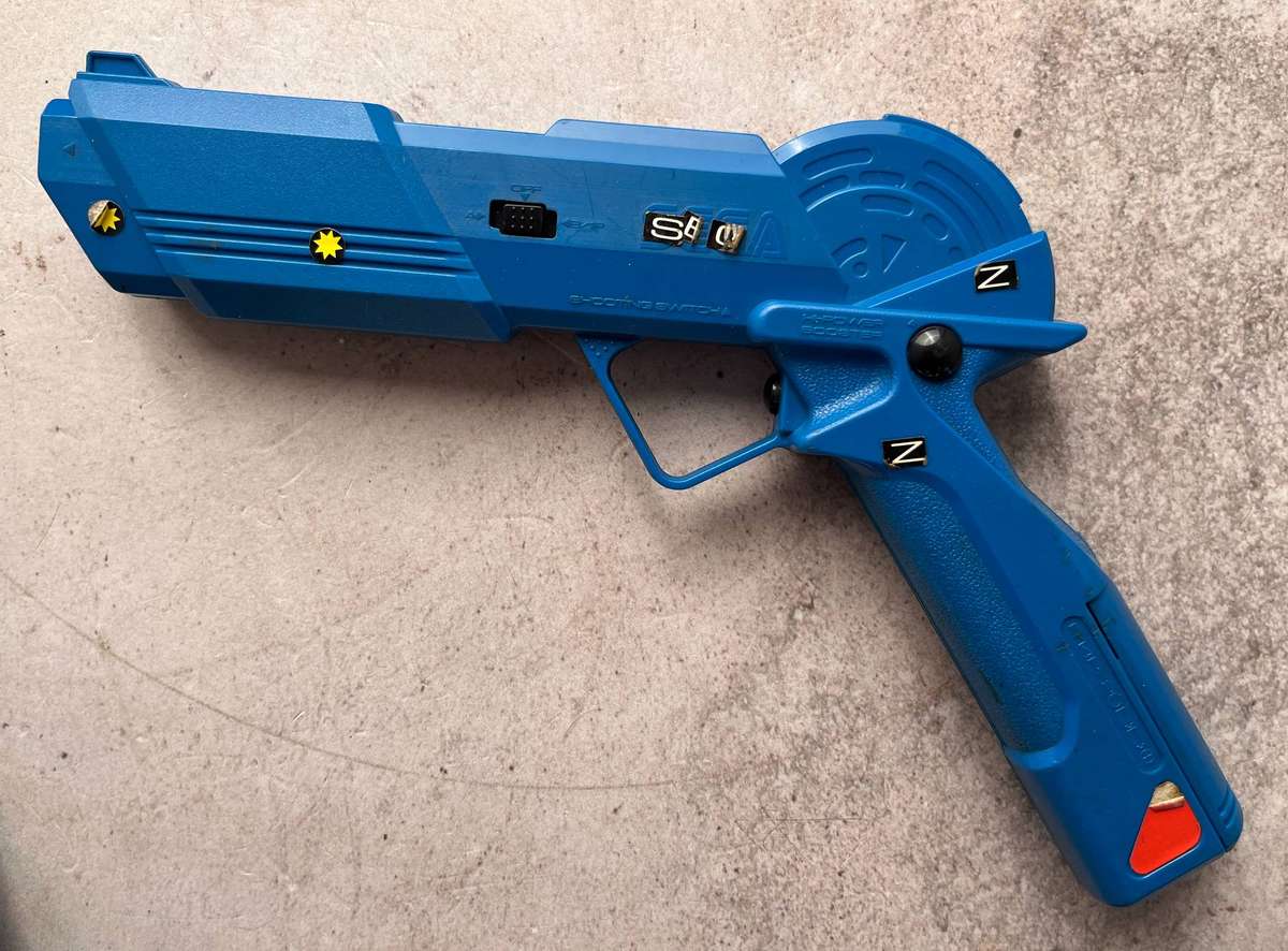 SEGA Lock-On Electronic Target Shooting Game - Complete in Box (CIB) | Vintage SEGA Electronic Toy