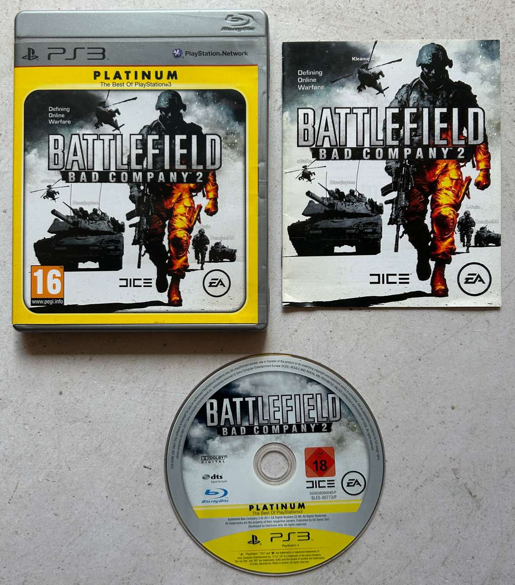 Battlefield Bad Company 2 (PS3) - Complete