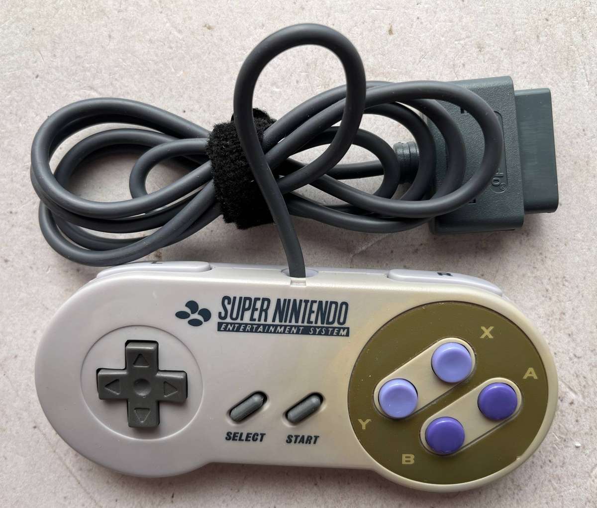 Official Super Nintendo (SNES) Controller - Complete in Box (CIB) | Genuine Nintendo Controller