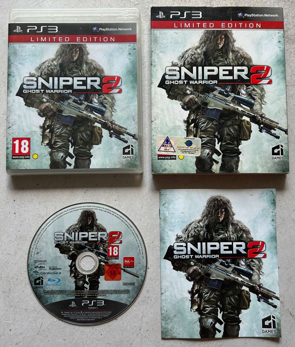 Sniper 2: Ghost Warrior Limited Edition (PS3) - Complete