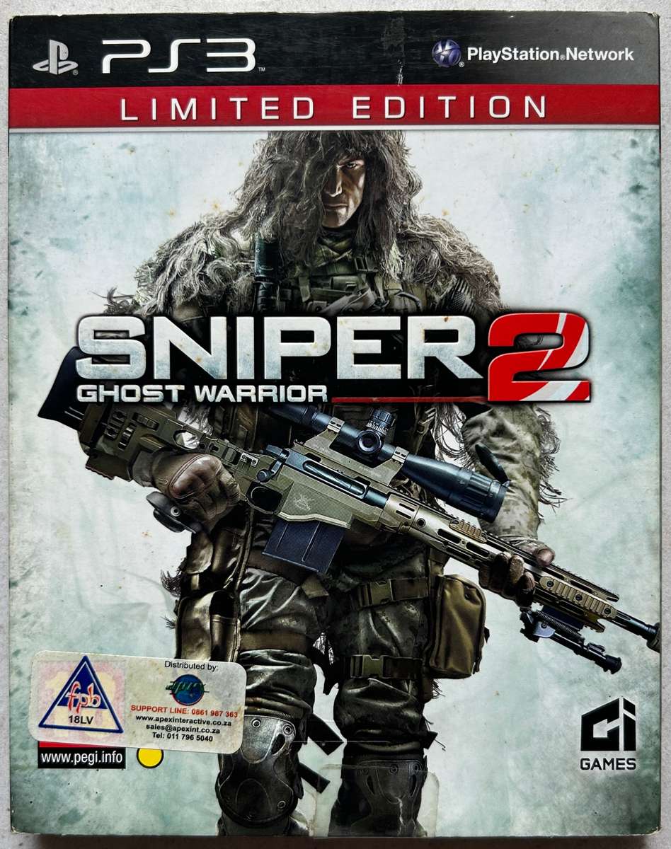Sniper 2: Ghost Warrior Limited Edition (PS3) - Complete