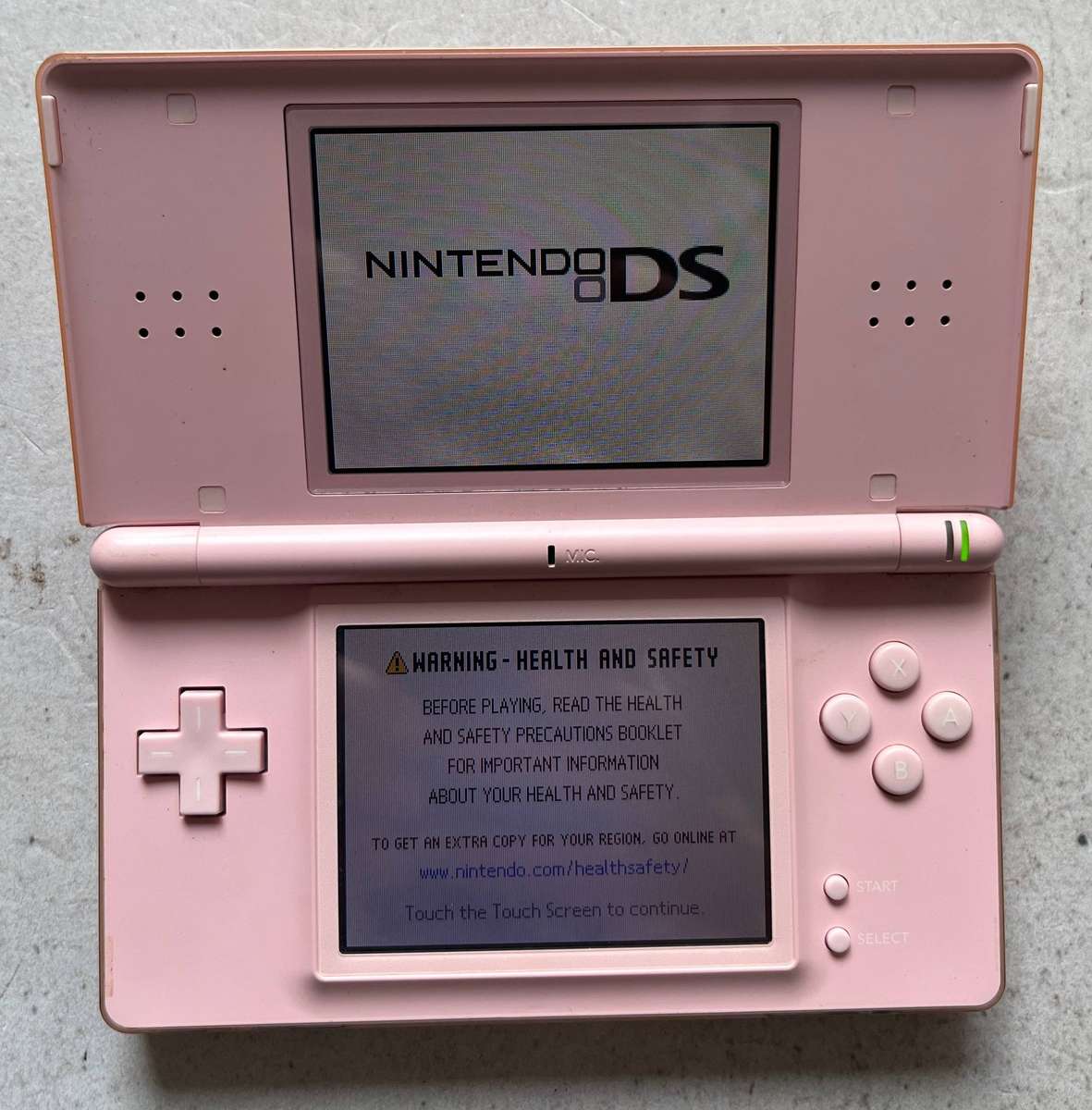 Nintendo DS Lite Pink Console Bundle | Includes 5 Games & Charger | Genuine Nintendo DS Lite