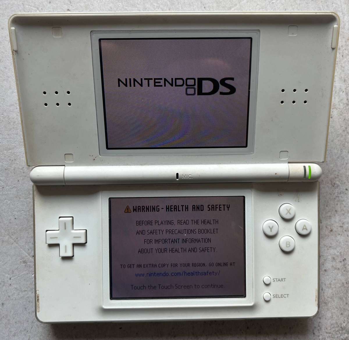 Nintendo DS Lite White Console Bundle | Includes 6 Games & Charger | Genuine Nintendo DS Lite