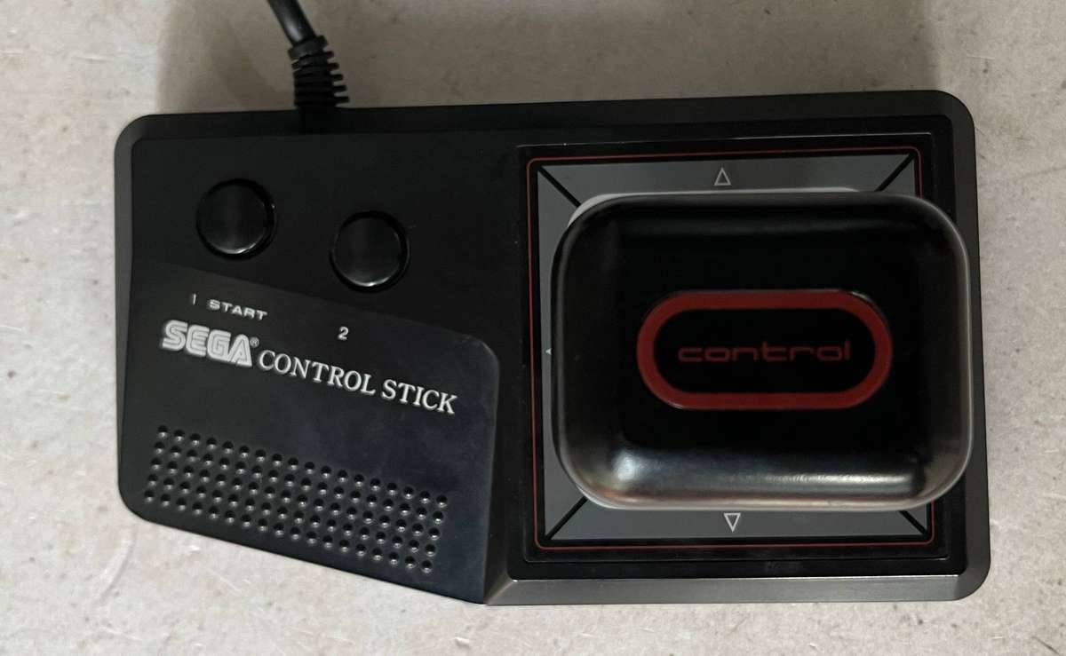 Sega Master System Control Stick (Model 3060)  Excellent Condition
