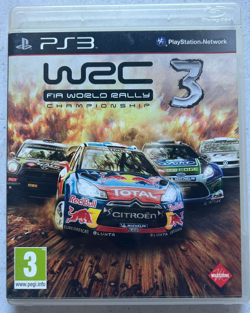 WRC 3 FIA World Rally Championship (PS3) - Complete