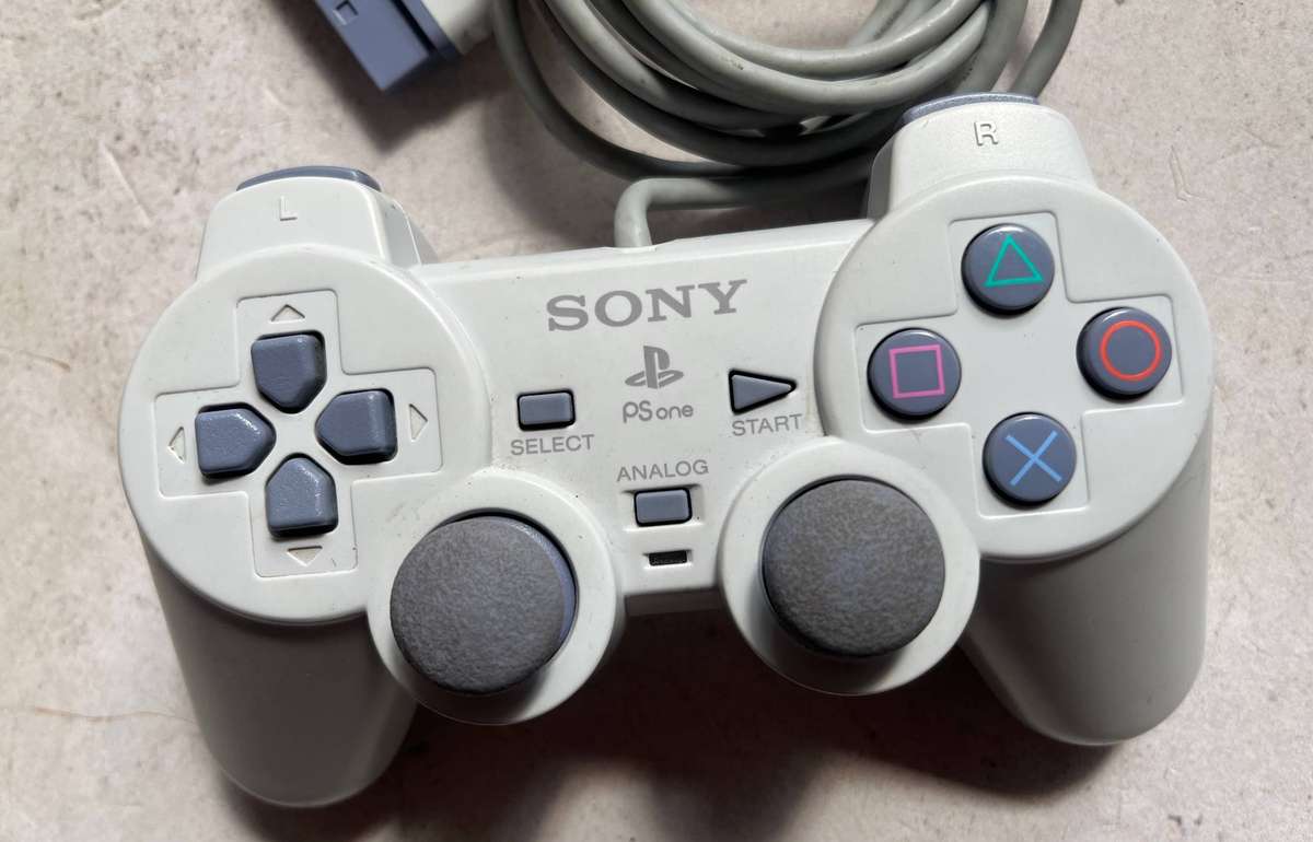 Sony PSOne Console Bundle + 2 Games & Memory Card  Good Condition