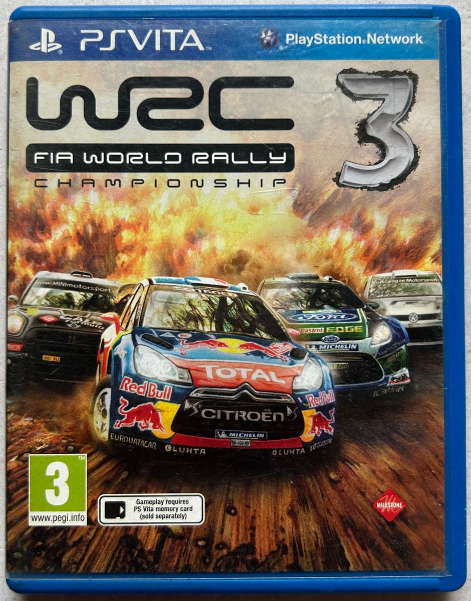 WRC 3 FIA World Rally Championship (PSVita) - Complete
