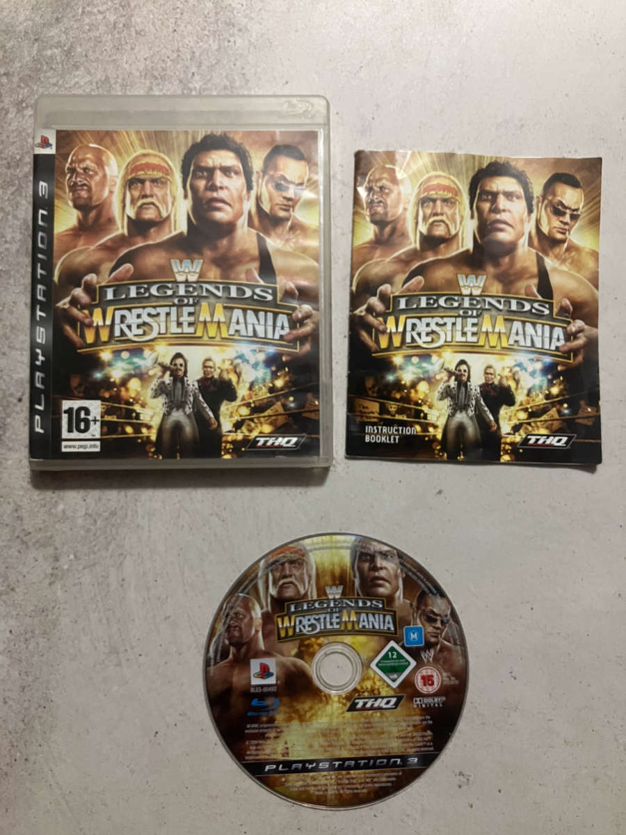 WWE Legends of WrestleMania (PS3) - Complete