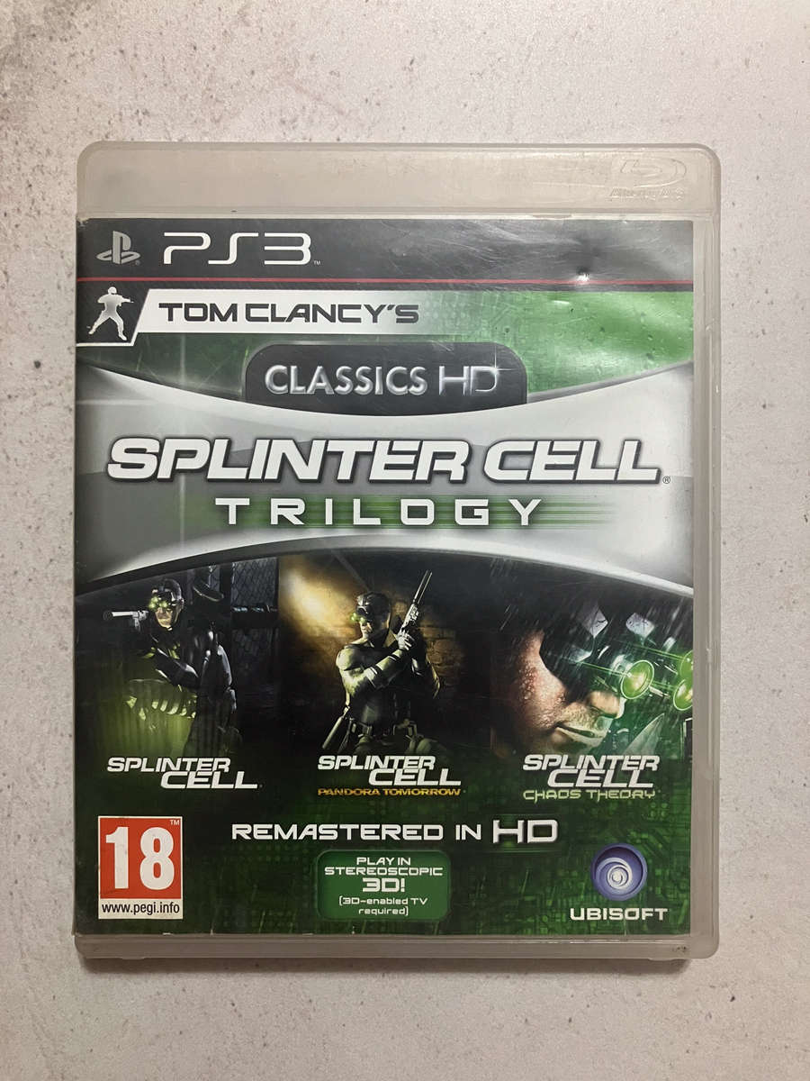 Tom Clancy's Splinter Cell Trilogy (PS3)