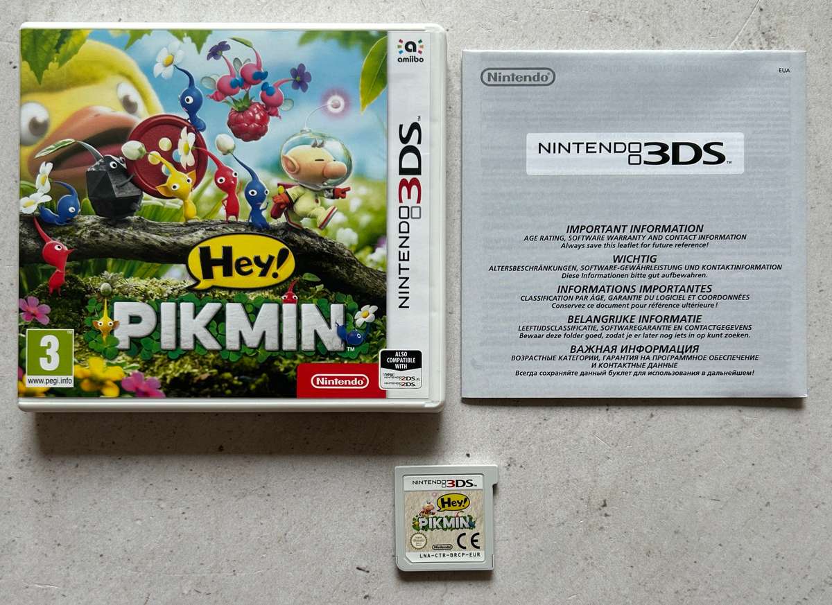 Hey Pikmin (Nintendo 3DS) - Complete