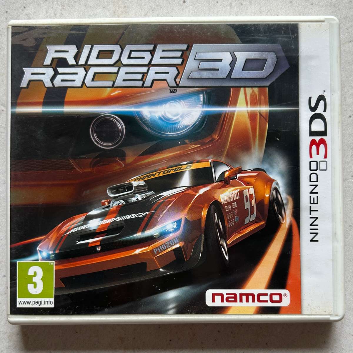 Ridge Racer 3D (Nintendo 3DS) - Complete