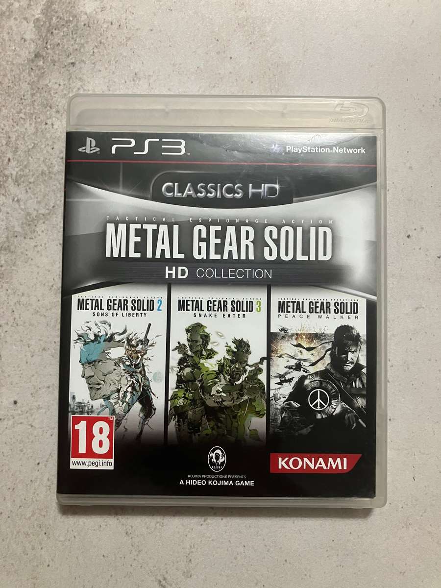 Metal Gear Solid HD Collection (PS3) - Complete