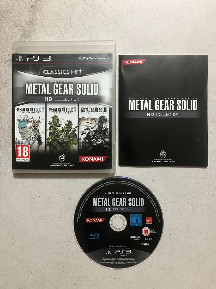 Metal Gear Solid HD Collection (PS3) - Complete