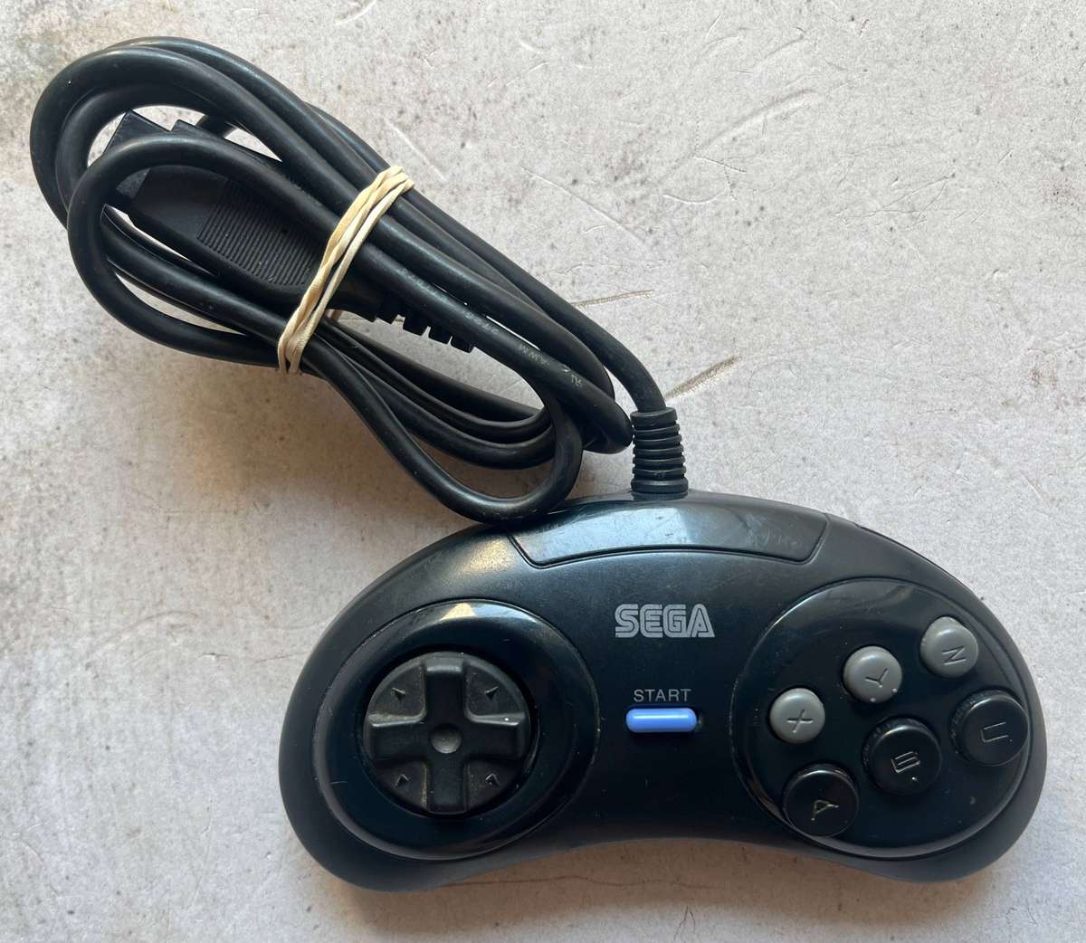 Sega Mega Drive Control Pad (Model SJ-6000)  Good Condition
