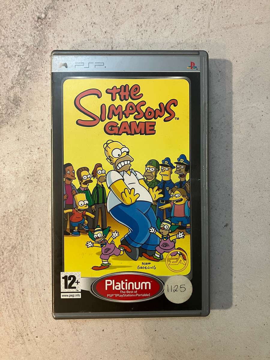 The Simpsons Game (PSP) - Complete
