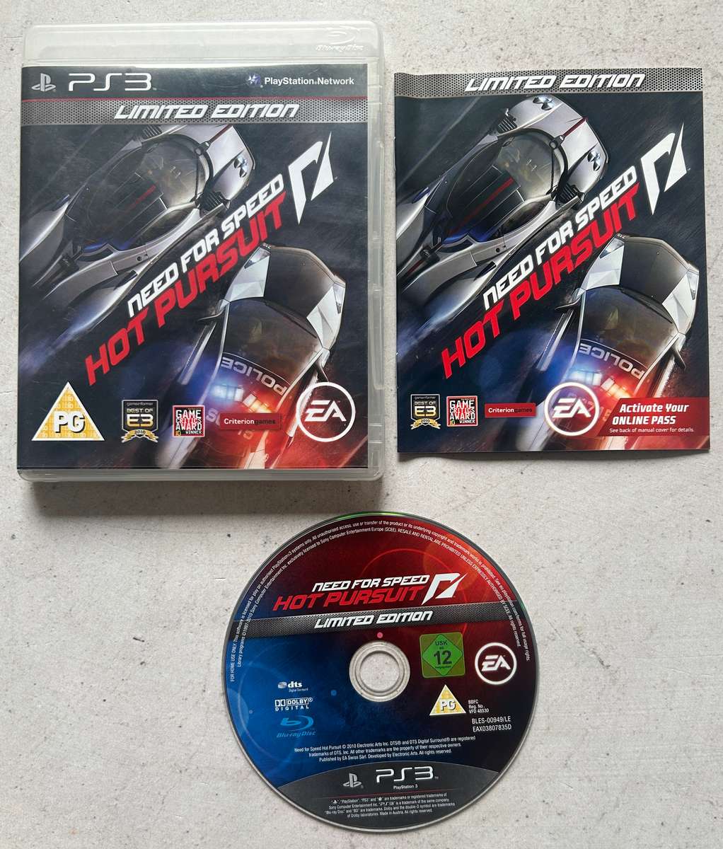Need for Speed Hot Pursuit Limited Edition (PS3) - Complete