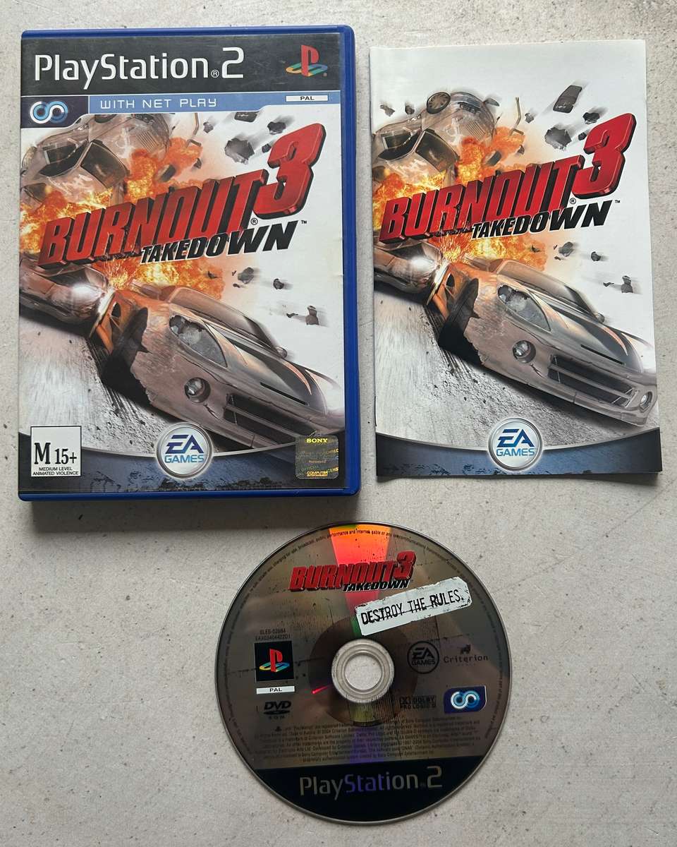 Burnout 3 Takedown (PS2) - Complete