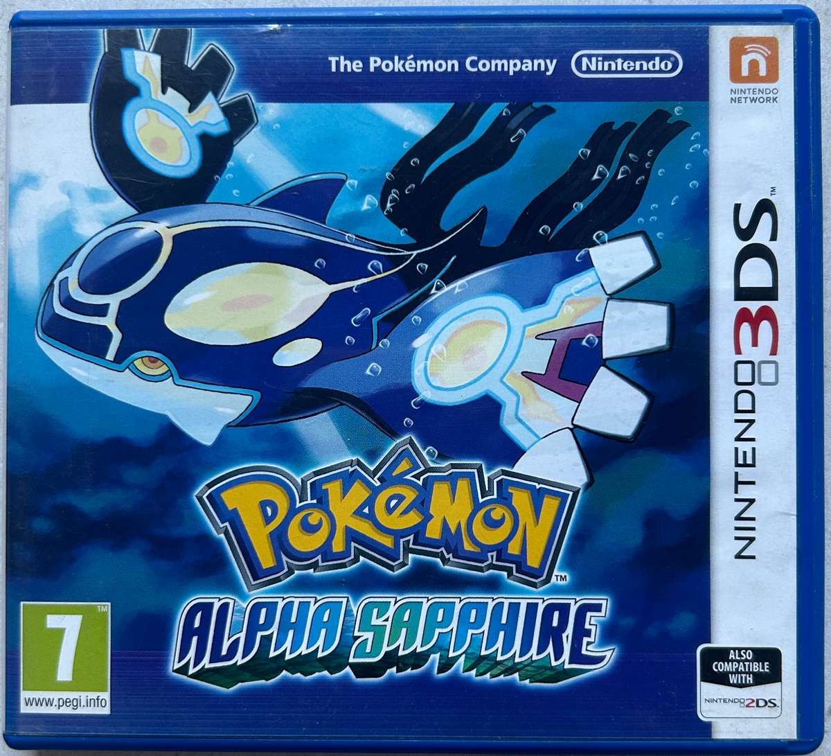 Nintendo 3DS  Pokémon Alpha Sapphire  Complete in Box (CIB)  Excellent Condition
