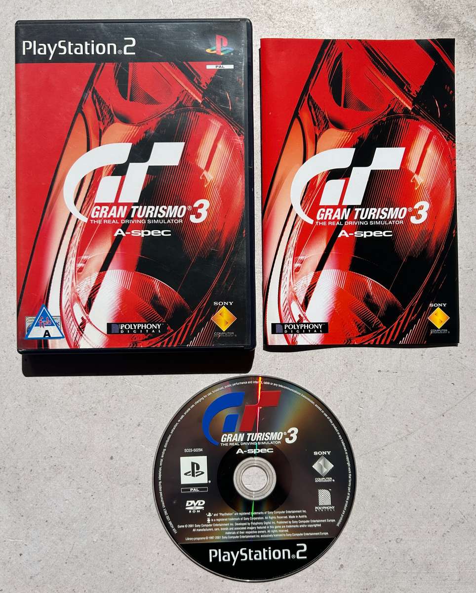 Gran Turismo 3 A-Spec (PS2) - Complete