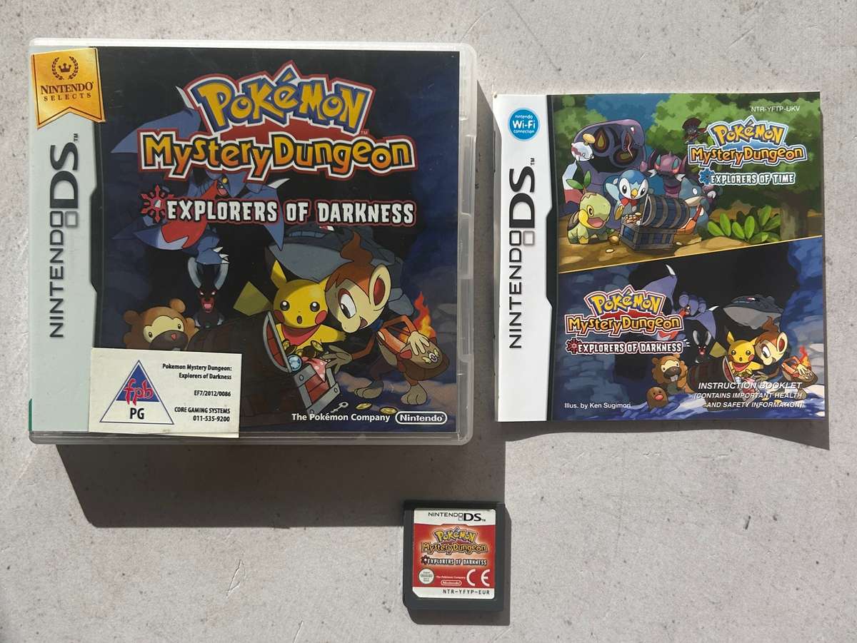 Pokémon Mystery Dungeon Explorers of Darkness (Nintendo DS) - Complete