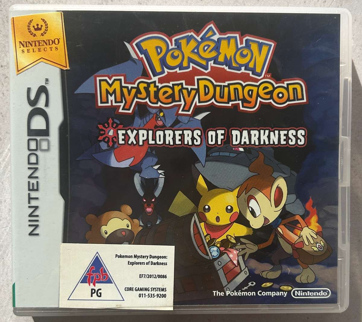 Pokémon Mystery Dungeon Explorers of Darkness (Nintendo DS) - Complete