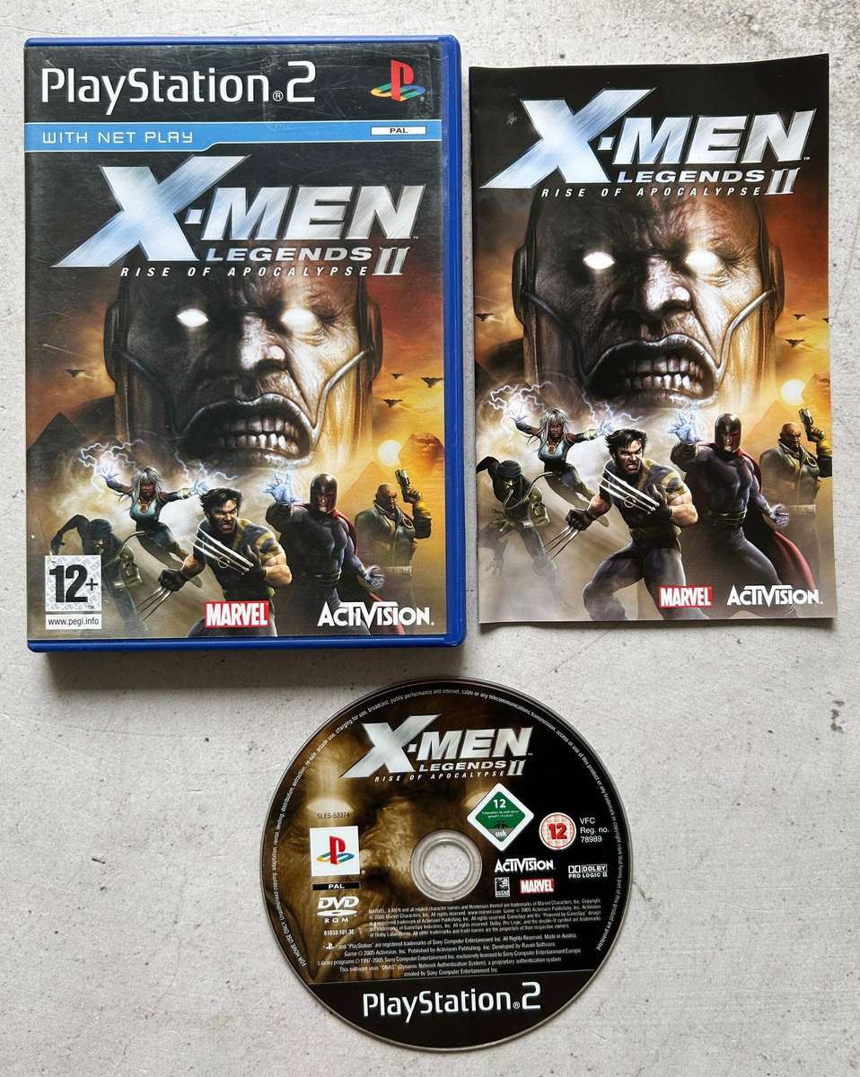 X-Men Legends II (2): Rise of Apocalypse (PS2) - Complete