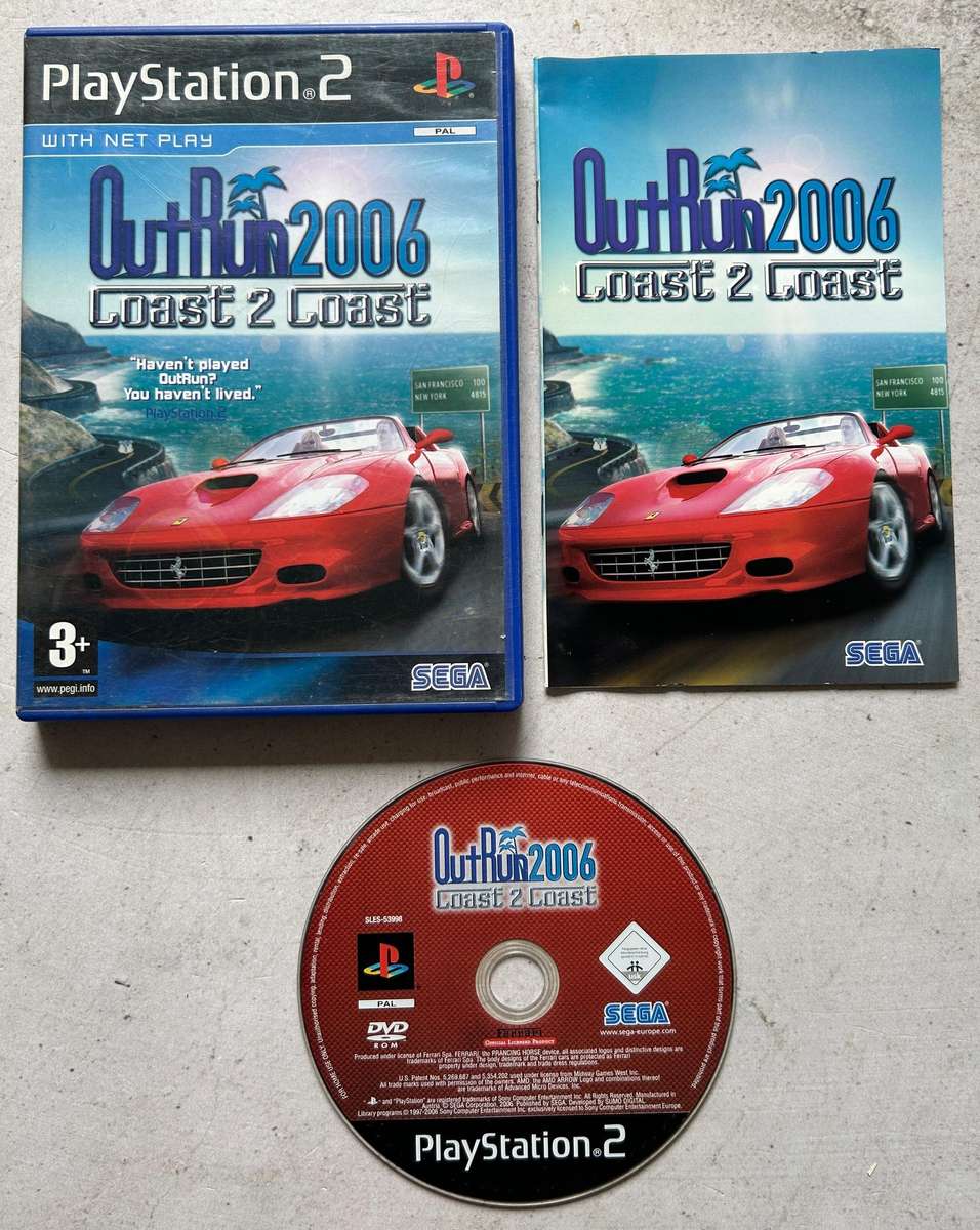 Outrun 2006: Coast 2 Coast (PS2) - Complete