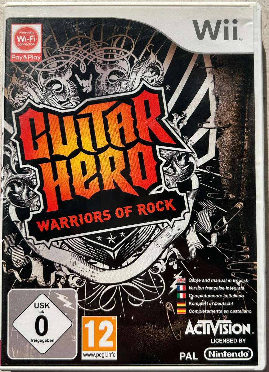 Guitar Hero: Warriors of Rock (Wii) - Complete