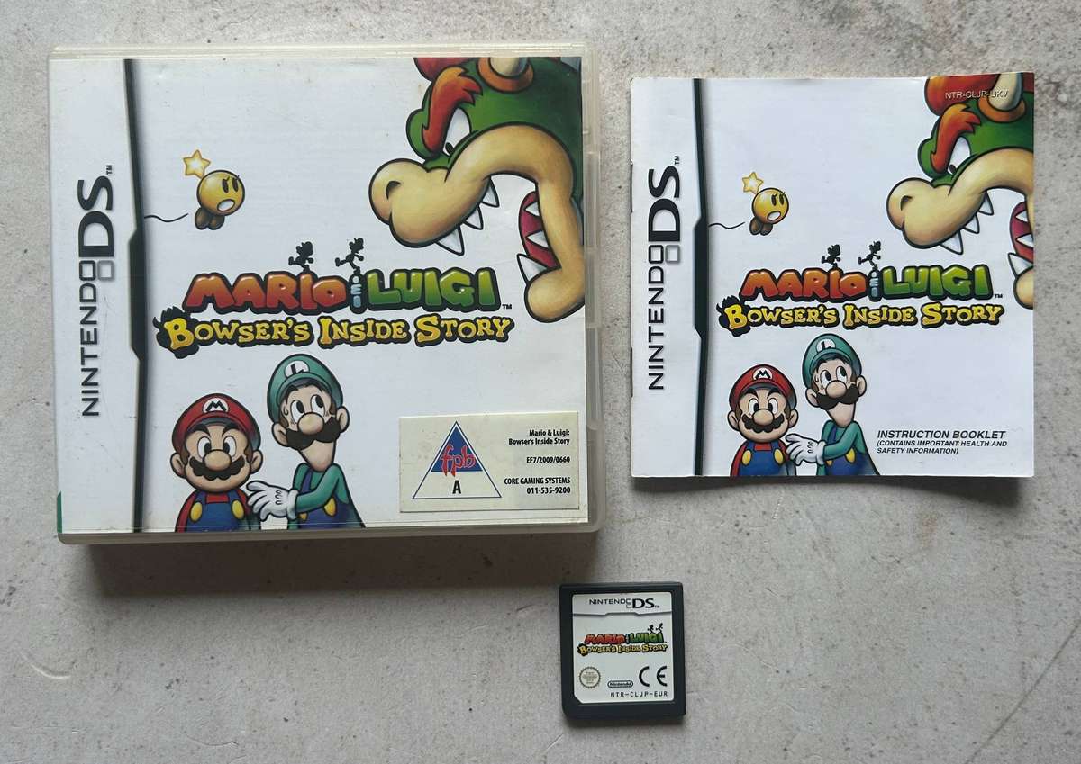 Mario & Luigi Bowsers Inside Story  Nintendo DS  RPG