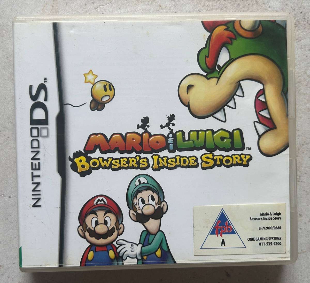 Mario & Luigi Bowsers Inside Story  Nintendo DS  RPG