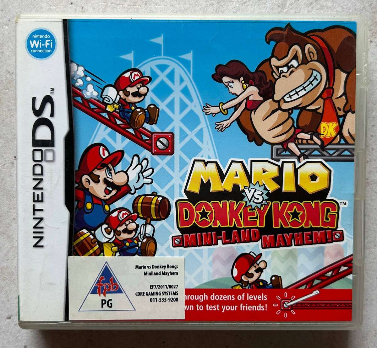 Mario vs. Donkey Kong Mini-Land Mayhem  Nintendo DS  Puzzle Platformer