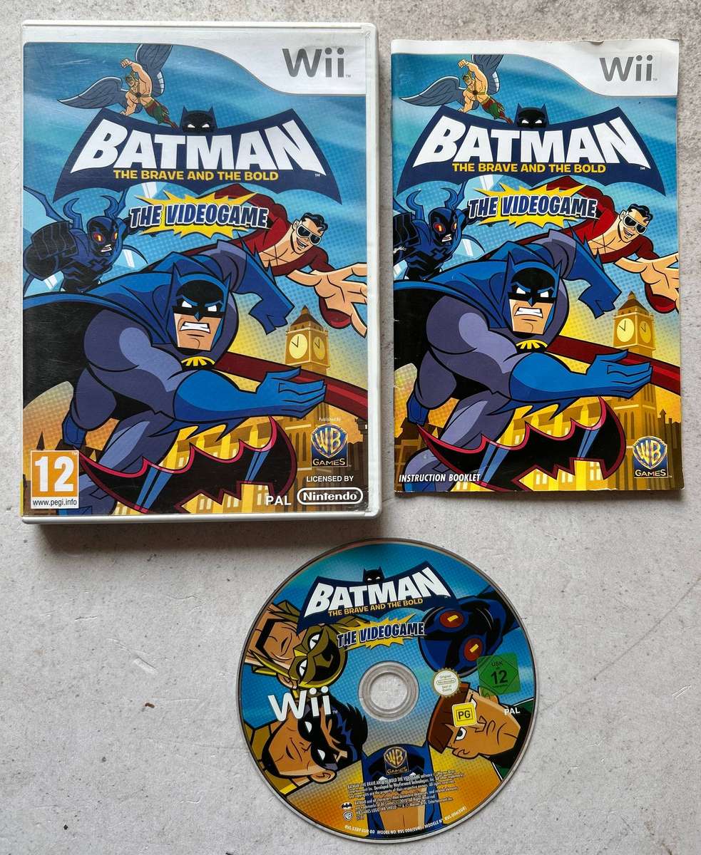 Batman The Brave and the Bold  Nintendo Wii  Superhero Action