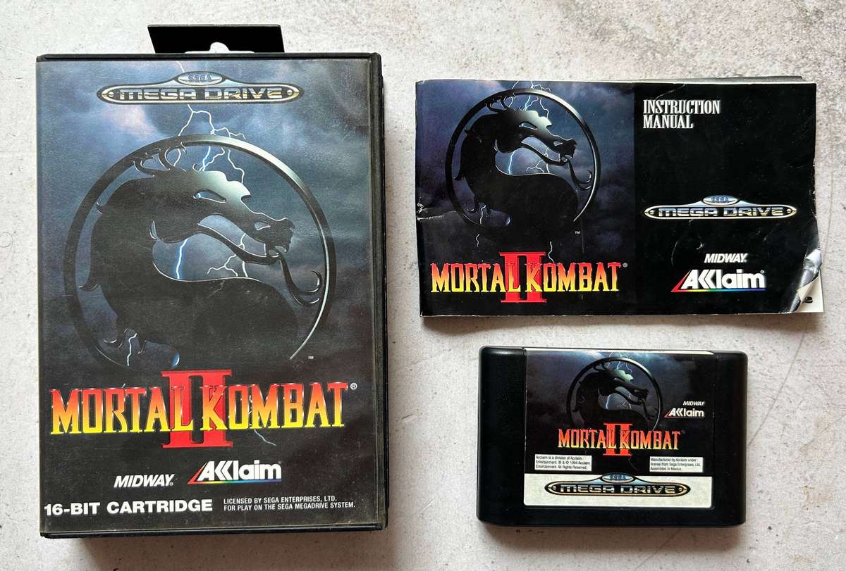 Mortal Kombat II  Sega Mega Drive  Fighting Game Classic
