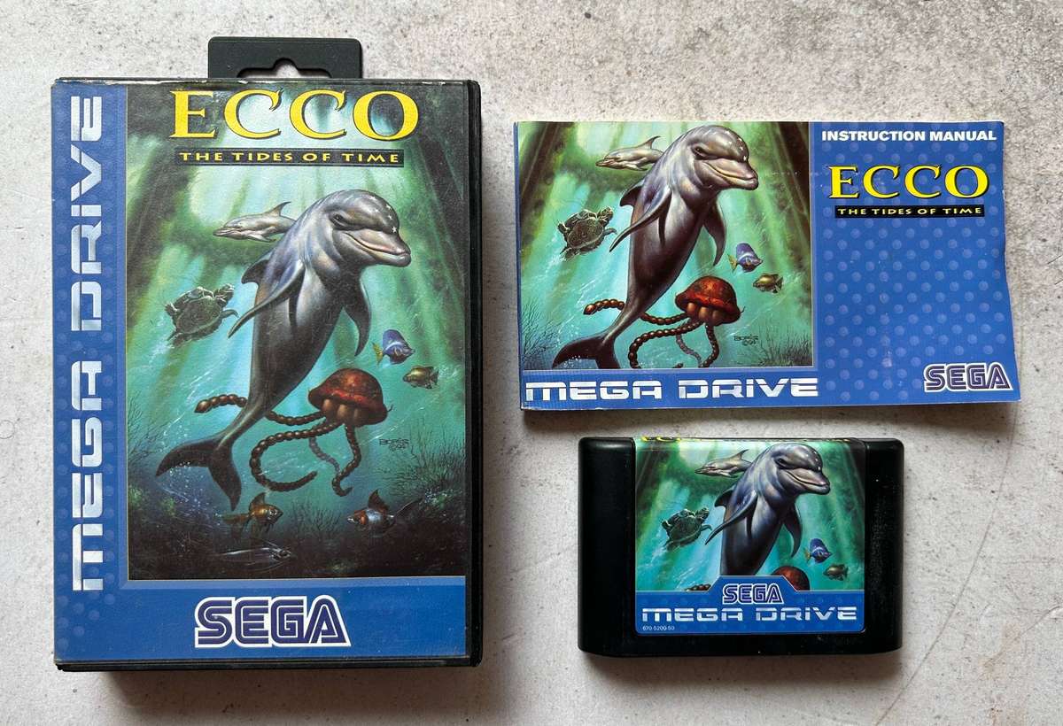 Ecco The Tides of Time  Sega Mega Drive  Action Adventure