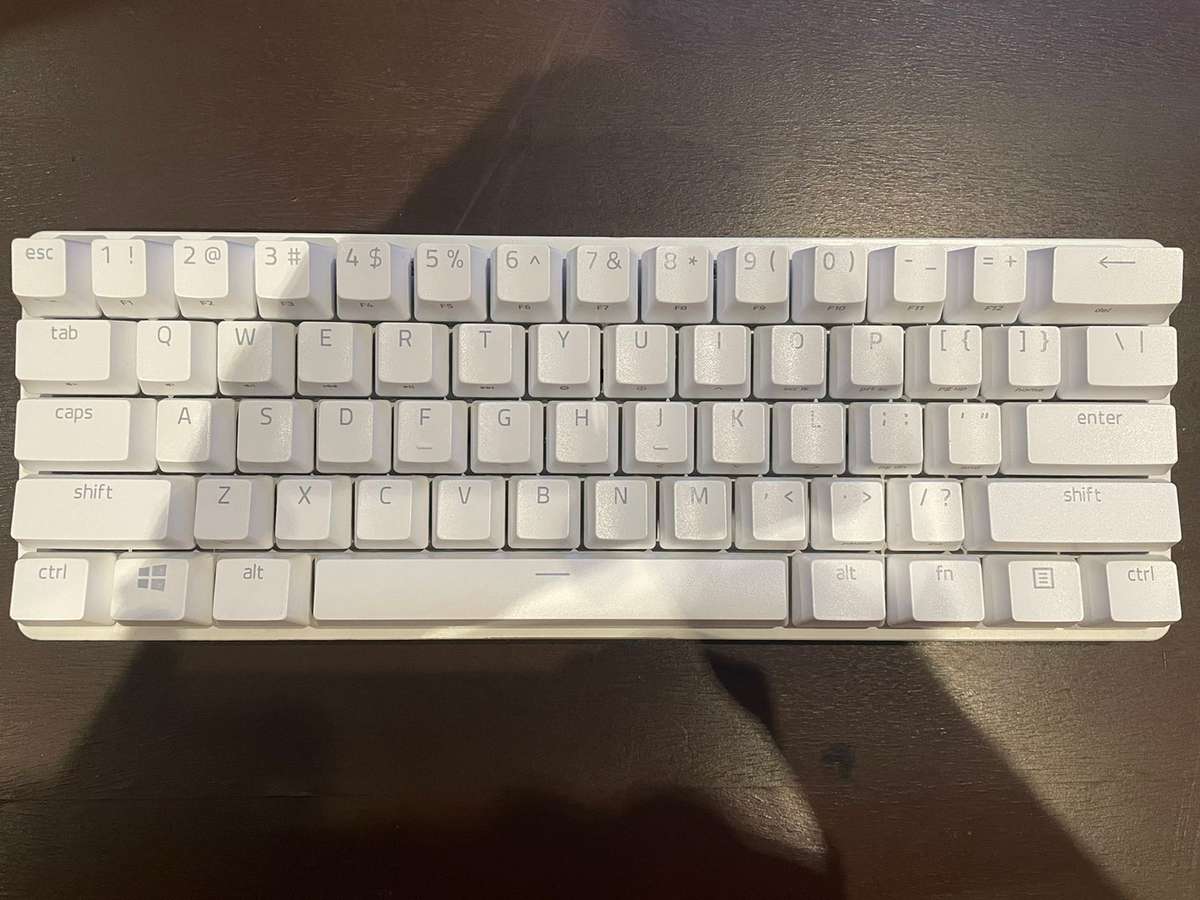 Razer Huntsman Mini Gaming Keyboard | Mercury White