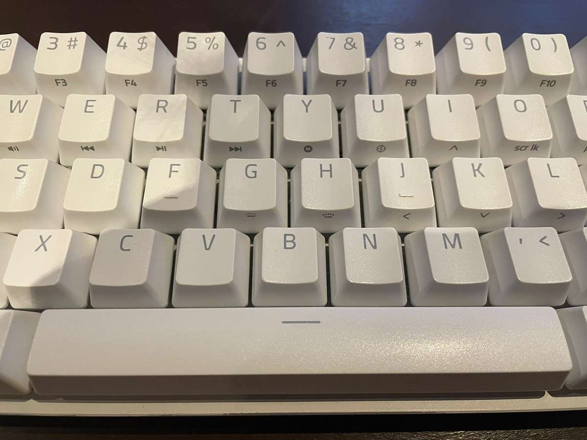 Razer Huntsman Mini Gaming Keyboard | Mercury White