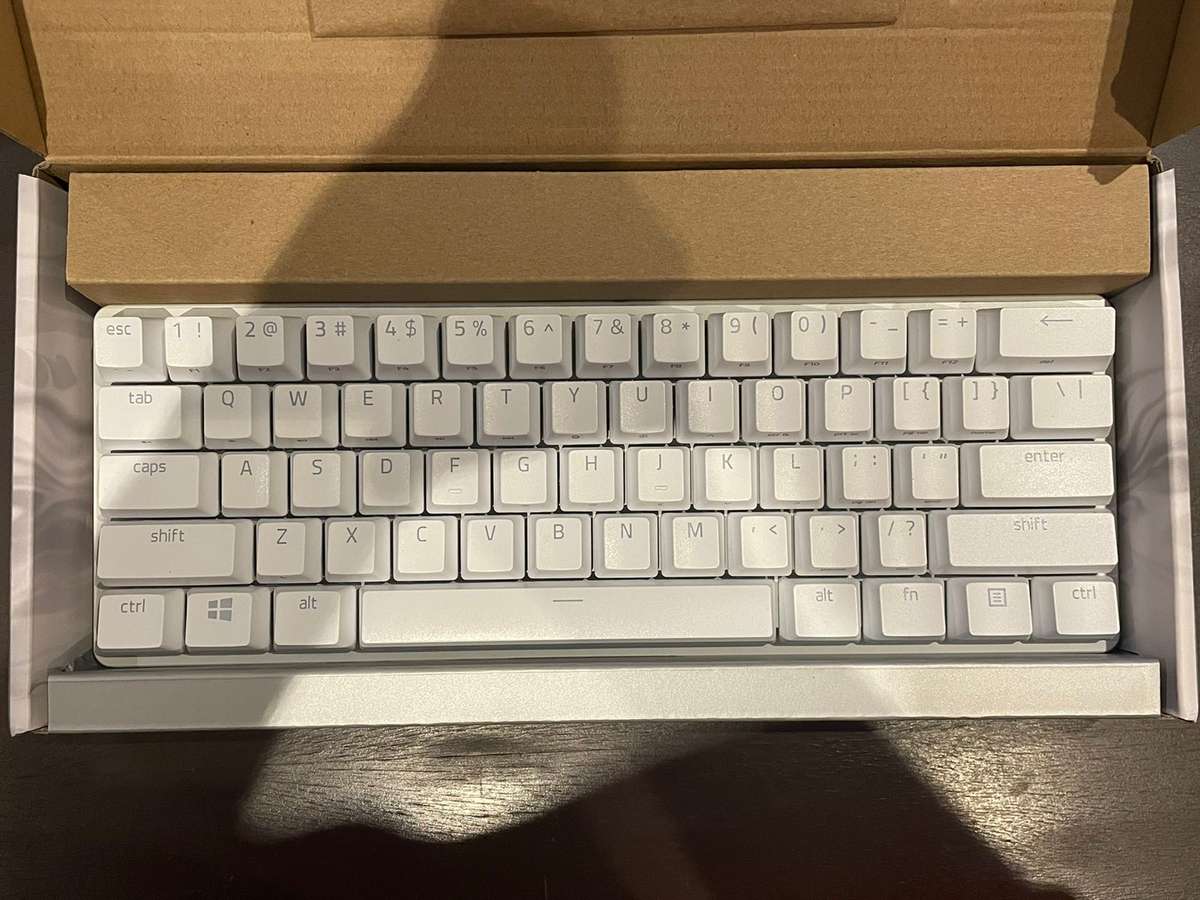 Razer Huntsman Mini Gaming Keyboard | Mercury White