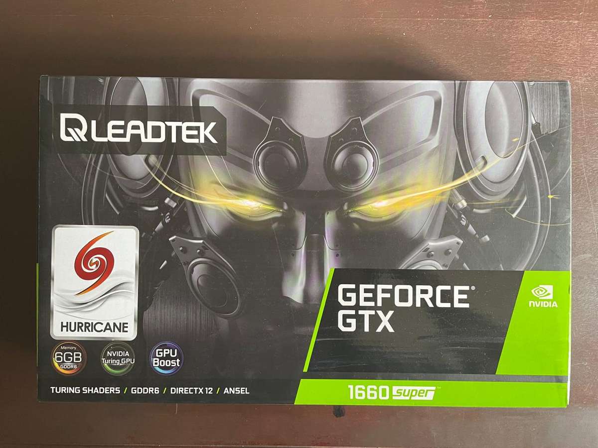 RARE | Leadtek WinFast GTX 1660 SUPER HURRICANE 6GB GDDR6 Gaming Graphics Card