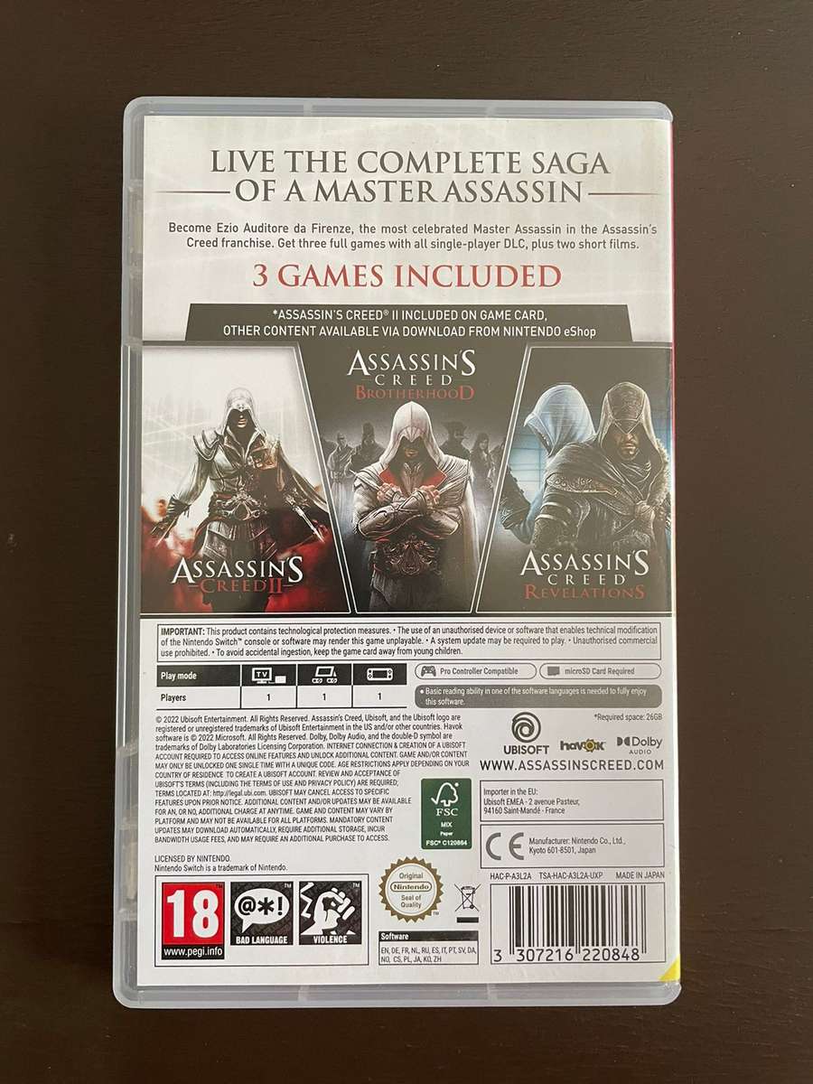 Assassins Creed Ezio Collection | (Nintendo Switch)
