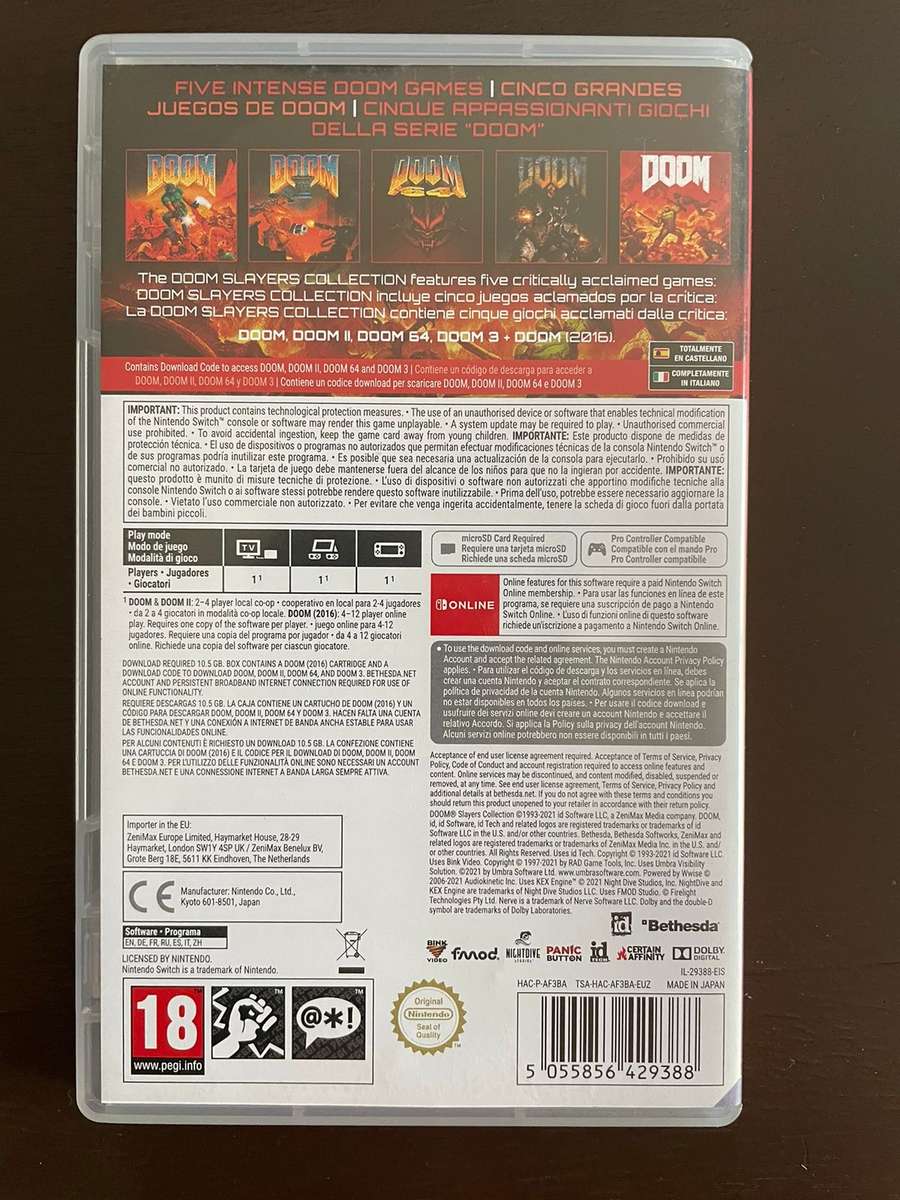 Doom Slayers Collection | (Nintendo Switch)