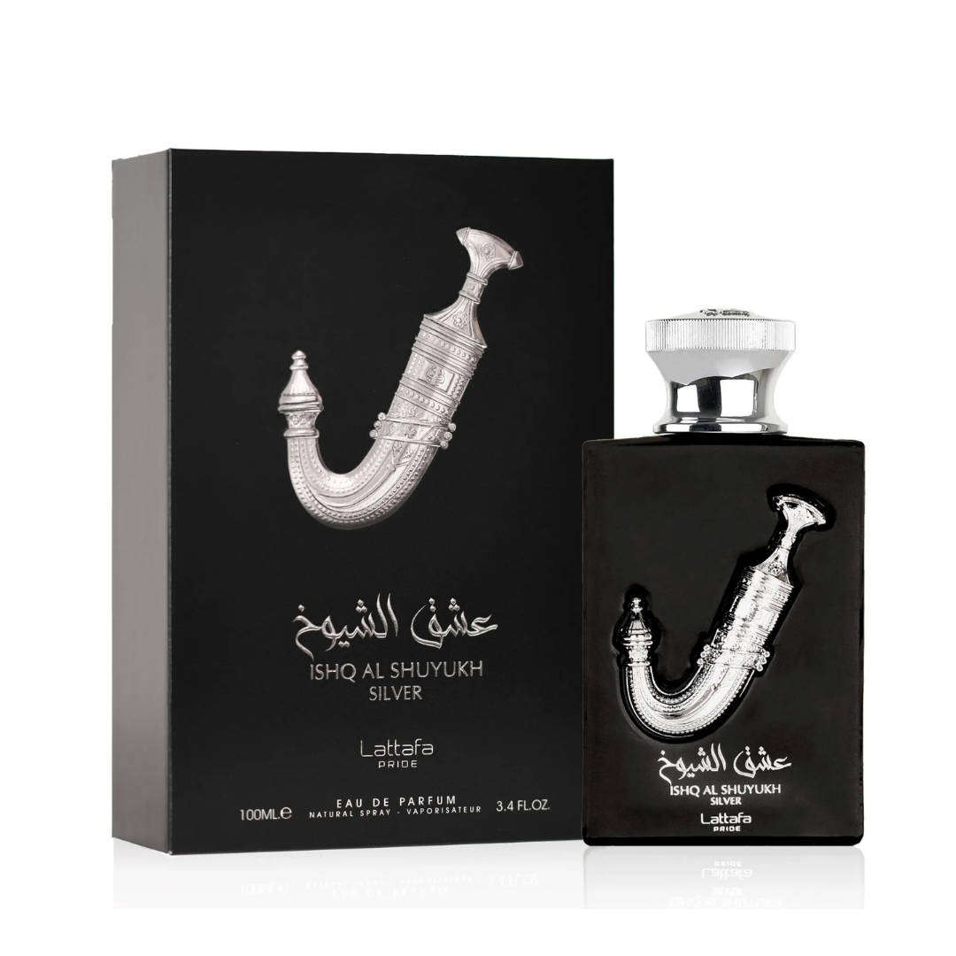 Lattafa Ishq Al Shuyukh  Silver Eau de Parfum 100ml