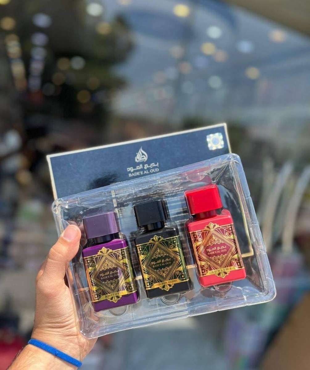 Lattafa Badee Al Oud Set of 3 -Unisex 50ml Edp