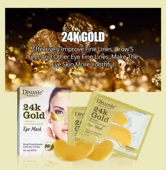 Disunie 24k gold Eye Mask - Singles