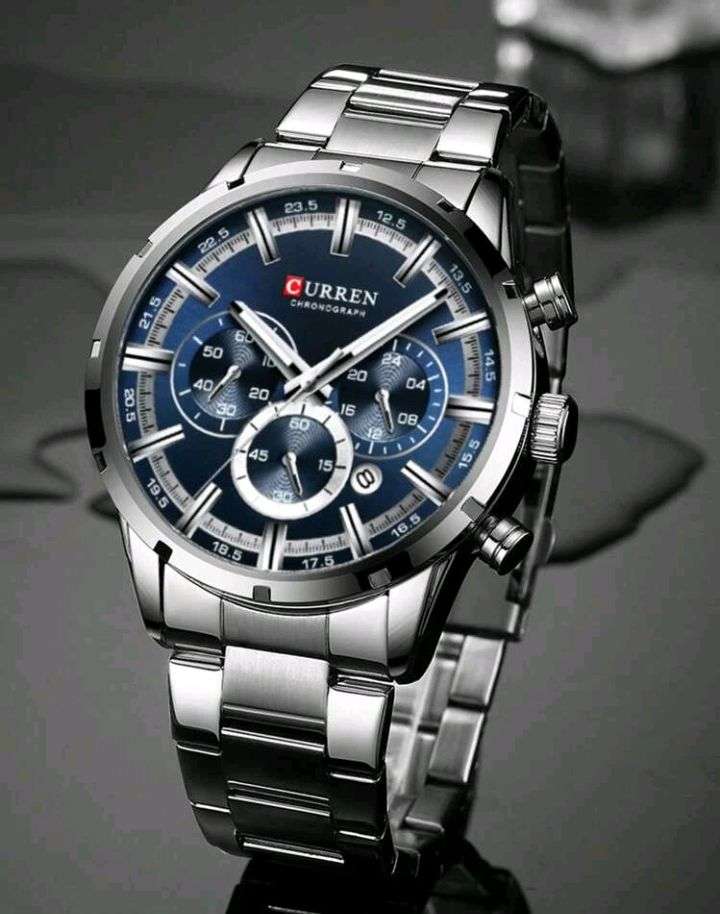 CURREN Men Luxury Stainless Steel Wristwatch Military Chronograph Quartz Watches
