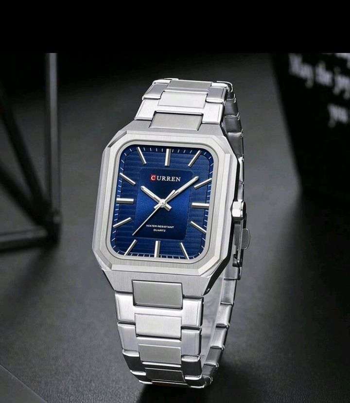 Curren Men's Quartz Watch Stainless Steel Band Casual Waterproof Wristwatch
