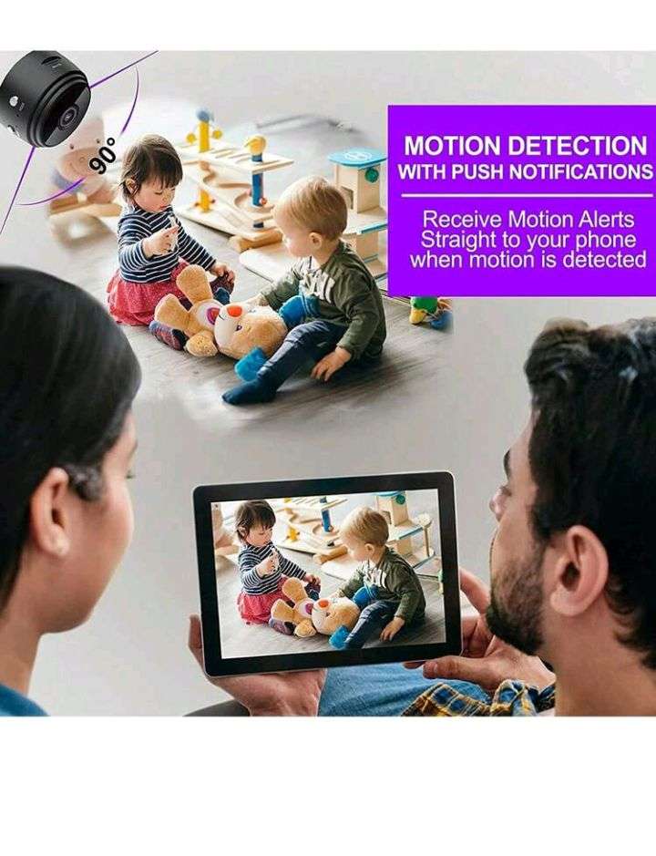 Mini Wireless Hidden Spy Camera Wifi IP Home Security DVR Night Vision HD 1080P