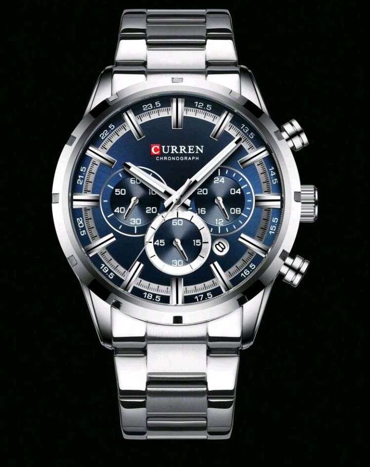 CURREN Men Watch Top Brand Luxury Fashion Men Women Watches Steel Waterproof