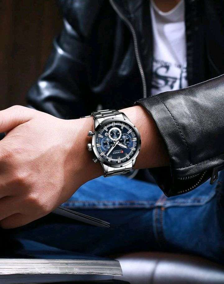 CURREN Men Watch Top Brand Luxury Fashion Men Women Watches Steel Waterproof